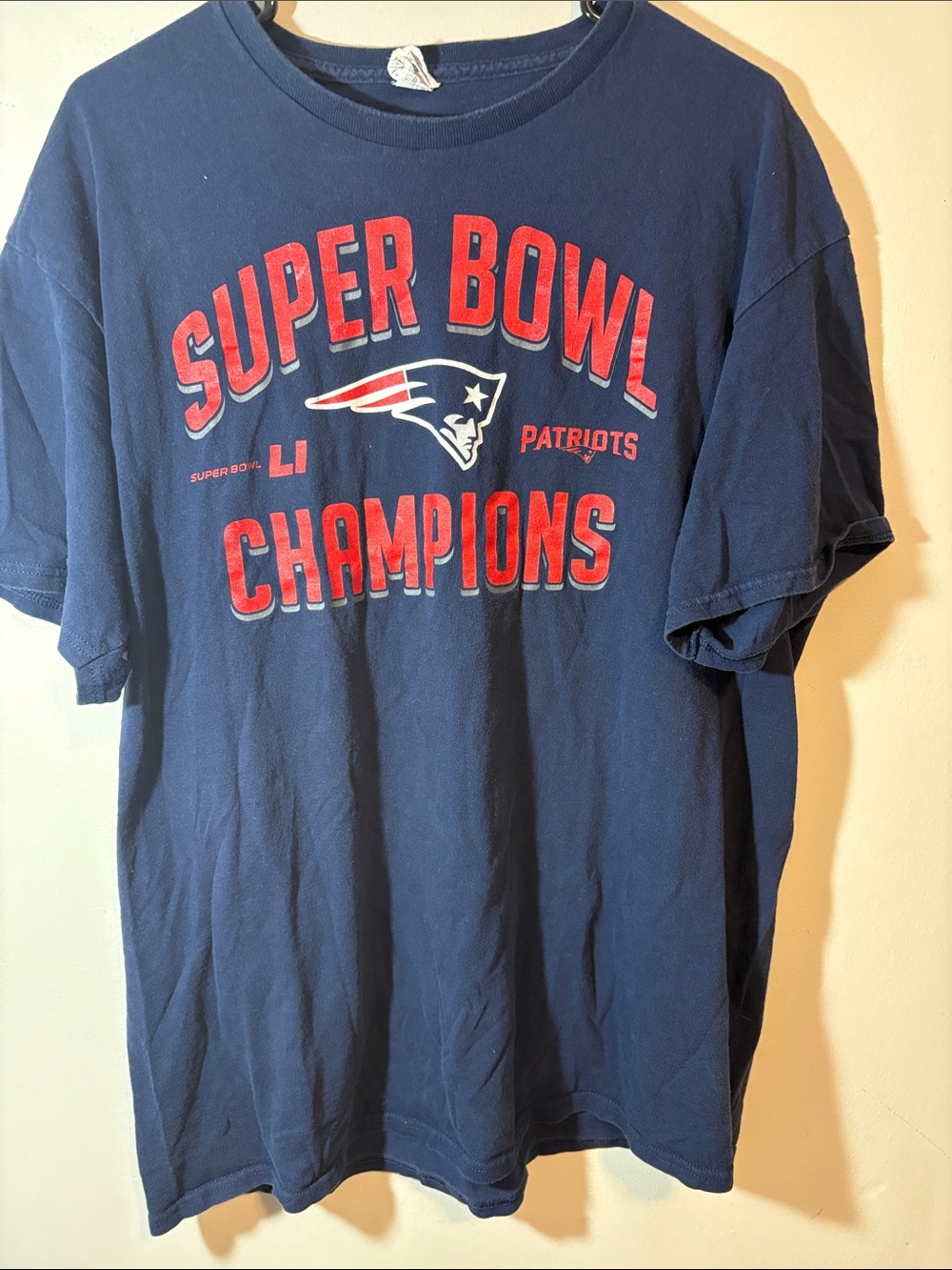 New England Patriots Navy 'Super Bowl 51 Champions T-Shirt